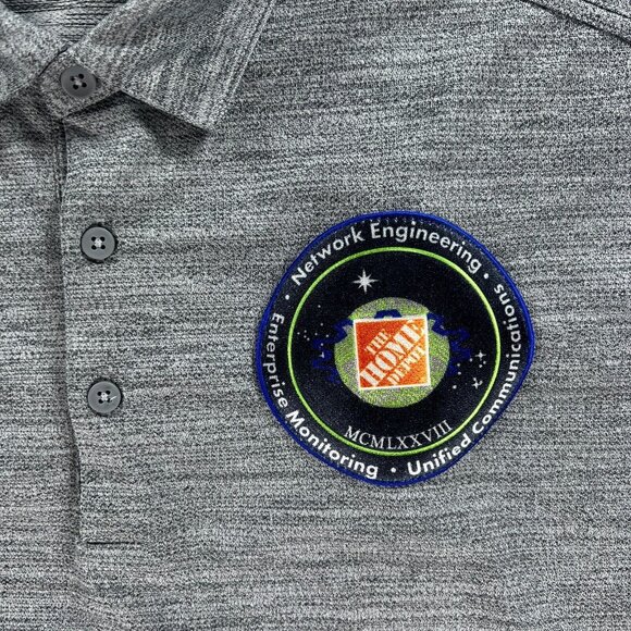 The Home Depot Engineering Employee Polo Shirt Men XL Work Team Uniform - Picture 3 of 8